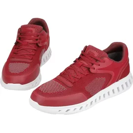 GEOX U OUTSTREAM Sneaker, DK RED,
