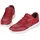 GEOX U OUTSTREAM Sneaker, DK RED,
