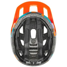 Uvex react jr. 52-56 cm Kinder papaya camo matt 2023