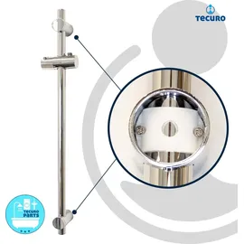 tecuro Brausestange 115 cm Wandstange SUN - mit variablen Wandbefestigungen, verchromt