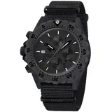 KHS SH2CXTOT.NB Herren-Armbanduhr Shooter MKII Chronograph XTAC - Schwarz