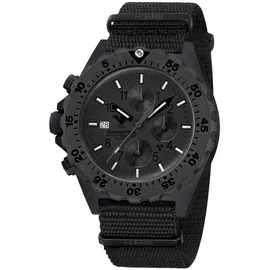 KHS SH2CXTOT.NB Herren-Armbanduhr Shooter MKII Chronograph XTAC - Schwarz