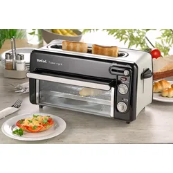Toaster/Miniofen TOAST N'GRILL von Tefal. Langschlitztoaster u. Miniofen zum