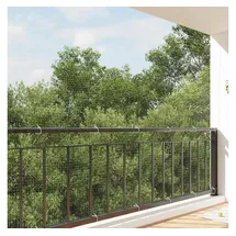 vidaXL Katzennetz Transparent 8x3 m Nylon