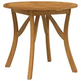 vidaXL Gartentisch Ø 85 x 75 cm Braun