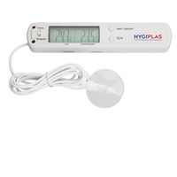 Hygiplas Thermometer mit Alarm für Kühlschränke und Gefriergeräte
