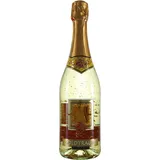 Goldtraum mit echtem Blattgold (aromatisiertes schaumweinhaltiges Getränk - Sekt / halbtrocken - Deutschland / Rheingau -  / Rüdesheimer Weinkellerei