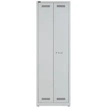 BISLEY Garderobenschrank Metall 50 x 60 x 185 cm Lichtgrau