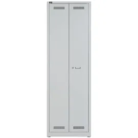 BISLEY Garderobenschrank Metall 50 x 60 x 185 cm Lichtgrau
