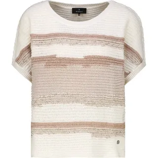 Monari Rundhalspullover Beige L