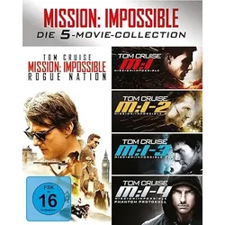 Mission Impossible 1-5 (Die 5-Movie Collection) [Blu-ray] (Neu differenzbesteuert)
