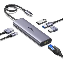 UGREEN Revodok USB-C Hub mit 4K HDMI, PD100W,