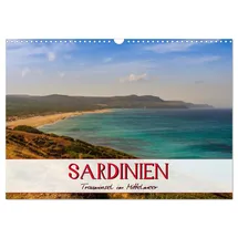 Calvendo Sardinien Panoramakalender (Wandkalender 2026 DIN A3 quer), CALVENDO Monatskalender: