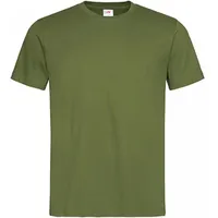 Stedman Classic Men T-shirt Armeegrün Baumwolle Small Herren