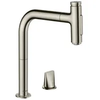 Hansgrohe Metris Select M71 200 2jet sBox Edelstahl Finish (73818800)