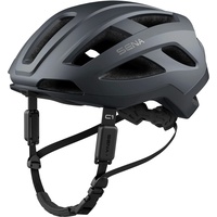 Sena Cases Sena Adult C1 Smart Helm mit Bluetooth Gegensprechanlage und Smartphone-Konnektivität für Musik, GPS und Telefonanrufe, Matt Grau, L