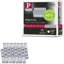 Paulmann MaxLED 500 71239 LED-Streifen 24 V/DC 2.5m Neutralweiß 1St.