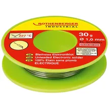 Rothenberger Industrial Bleifreies Elektroniklot 30g Lötzinn, bleifrei