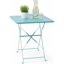 Mojawo Bistrotisch 60 x 60 x 71 cm Türkis