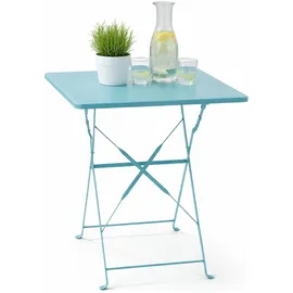 Mojawo Bistrotisch 60 x 60 x 71 cm Türkis