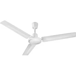 Deckenventilator weiß Flügel Lüfter mit Fernbedienung 122 cm Decken Ventilator Wind Lüfter