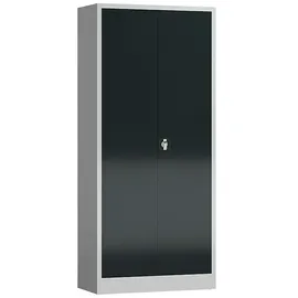 Classix Aktenschrank 80 x 38 x 180 cm grau