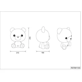 Trio CUTIE Grün