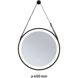 Paulmann LED Leuchtspiegel Miro IP44 Tunable White 200lm 230V 7,5W Spiegel|Schwarz matt