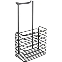 Metaltex Einhängekorb hoch Galileo Lava 20 x 15 x 36 cm schwarz