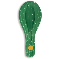 Excelsa Schöpfkelle Cactus Keramik 16,5X10,5X2,5 Cm Grün