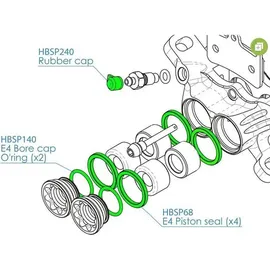Hope M4/E4 Dichtungssatz