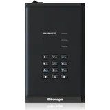Istorage diskAshur PRO3 HDD 5TB (5 TB), Externe Festplatte, Schwarz