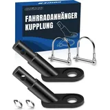 LuxusKollektion Fahrradständer Fahrradanhänger Kupplung Hundeanhänger Anhängerkupplung Adapter