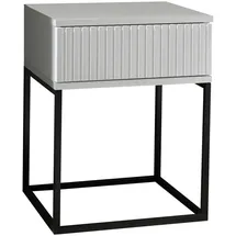 Livetastic Nachtschrank Marle 40 x 52 x 38,5 cm Weiß