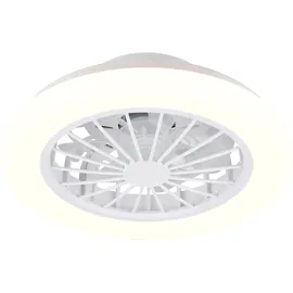 Hanseatic DLVO69222RS 1 Deckenventilator mit Licht Ø 38cm weiß matt