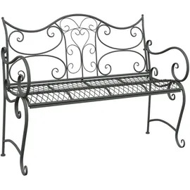 vidaXL Gartenbank 114 x 56,5 x 90 cm Silber