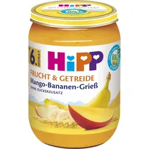 HiPP Bio Frucht & Getreide Mango-Bananen-Grieß 250 g