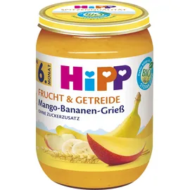 HiPP Bio Frucht & Getreide Mango-Bananen-Grieß 250 g