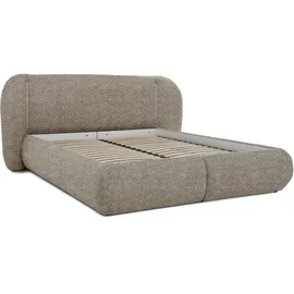 beautysofa Corfu 180 x 200 cm Braun