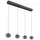 GLOBO Marthy 1-flg. 80,5 cm grau Metall