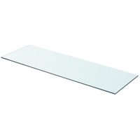 yorten Regalboden Glas Transparent Glasboden Einlegeboden Glasablage Glasregal Ersatzteile 8 mm Transparent (80 x 25 cm)