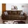 Collection AB Schlafsofa Bella, B: 241 cm, Liegefl. 142x194 cm, Bettfunktion, Bettkasten & 2 Zierkissen, Federkern braun