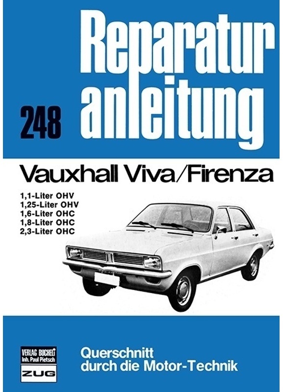 Reparaturanleitung / Vauxhall Viva/Firenza  Kartoniert (TB)