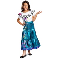 Metamorph Kostüm Disney's Encanto - Mirabel Kostüm für Kinder, Fantasievolles Kleid der Hauptfigur aus dem zauberhaften Film 'Encanto 110-116