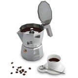 Alessi Espressokocher Aluminum, Grau