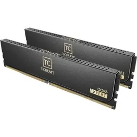 Team Group T-Create Expert DDR5 6400MHz 32GB 2x16GB CL32 Dual AMD EXPO e Intel XMP Blanco - Schwarz