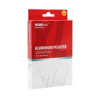Wundmed Aluminium-Pflaster Wundpflaster grau 75 x 75 mm 3 St.