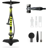 Aaron Luftpumpe Sport One in Gelb Fahrrad-Stand-Pumpe für alle