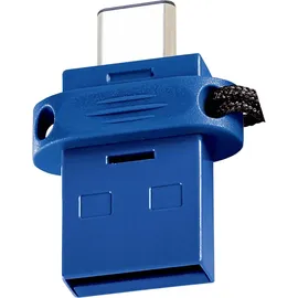 Verbatim Store 'n' Go Dual 64 GB schwarz/blau USB 3.0