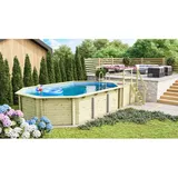 Karibu Rundpool Modell 4 Variante C 400 x 610 cm